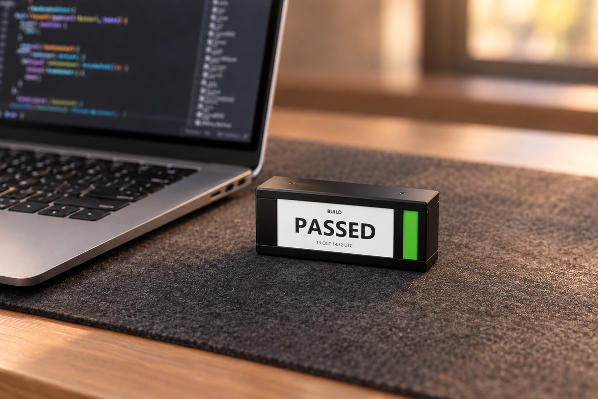 Put your app’s status on your desk with TickrMeter