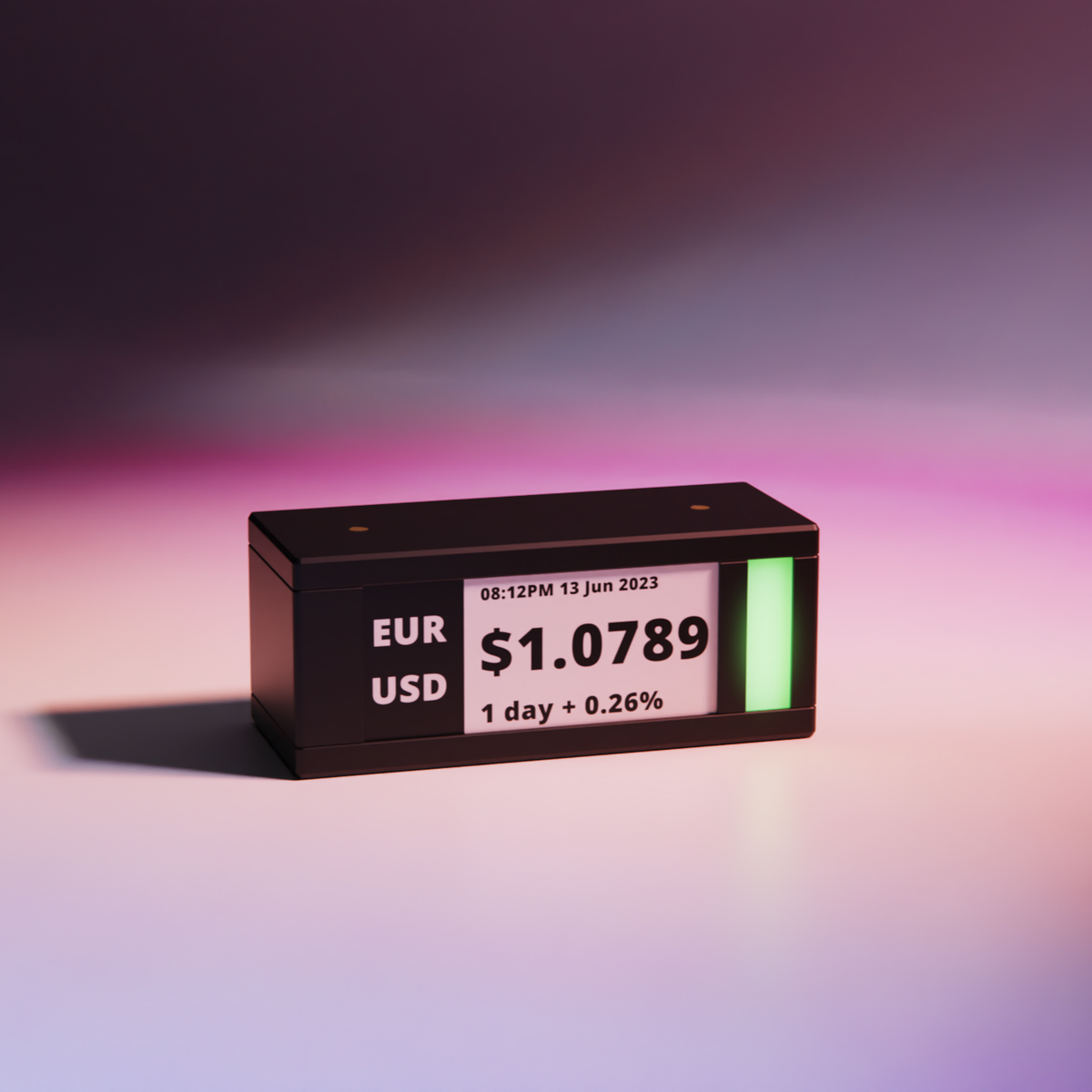 TickrMeter | Physical Stock Ticker for your table TickrMeter | Physical Stock Ticker for your table